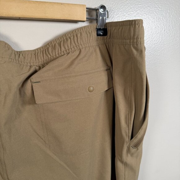 L.L.Bean Multisport Lined Pants Mens Size XXL Brown Performance Hiking Athletic - Picture 7 of 12